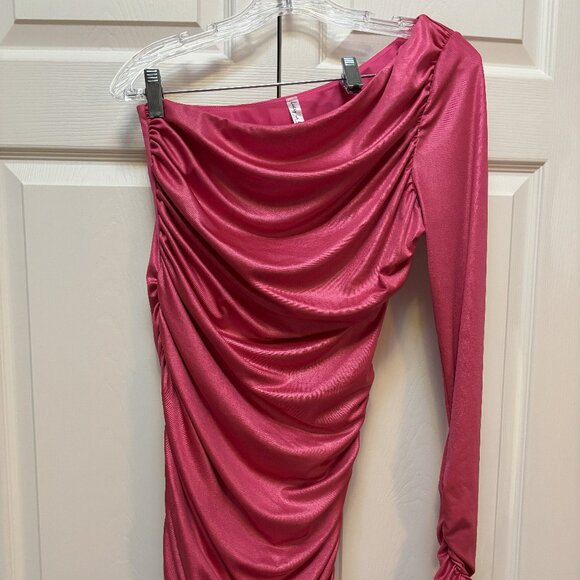 New Lucy in the Sky Off the Shoulder Cocktail Dress.  Women's size Large - Picture 1 of 3